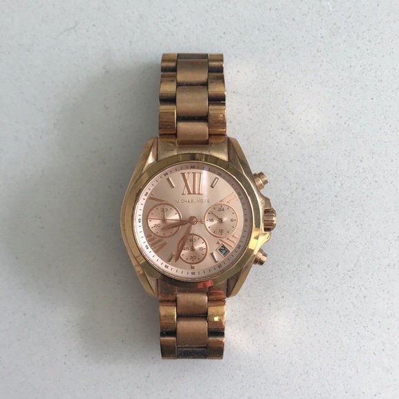 Michael Kors Rose Gold Watch - Picture 1 of 4